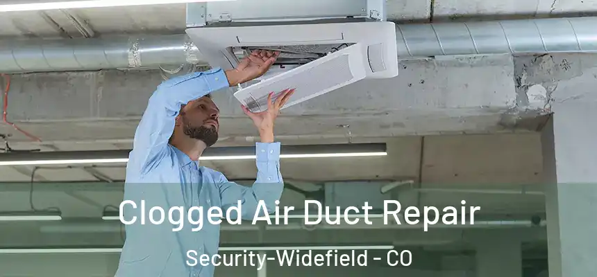 Clogged Air Duct Repair Security-Widefield - CO
